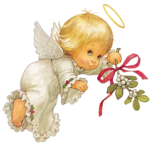 😇 Стикер «Angels» для Telegram