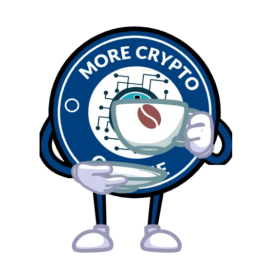 ☕ Стикер «More Crypto Online» для Telegram