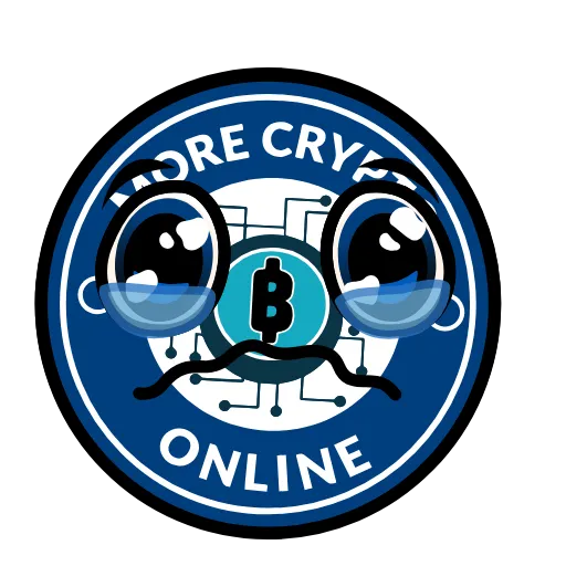 🥹 Стикер «More Crypto Online» для Telegram