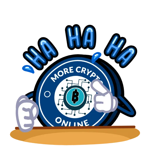 😂 Стикер «More Crypto Online» для Telegram