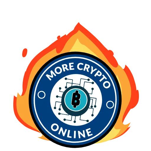 🔥 Стикер «More Crypto Online» для Telegram