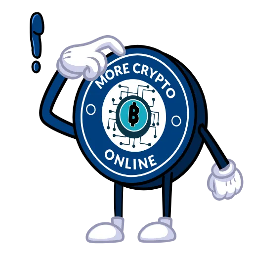 🤔 Стикер «More Crypto Online» для Telegram