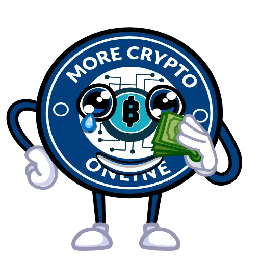 🥲 Стикер «More Crypto Online» для Telegram