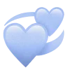 Эмодзи blue core aesthetic для Telegram — скачать
