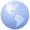🌎 Эмодзи «blue core aesthetic» для Telegram