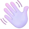 👋 Эмодзи «blue core aesthetic» для Telegram