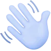 👋 Эмодзи «blue core aesthetic» для Telegram