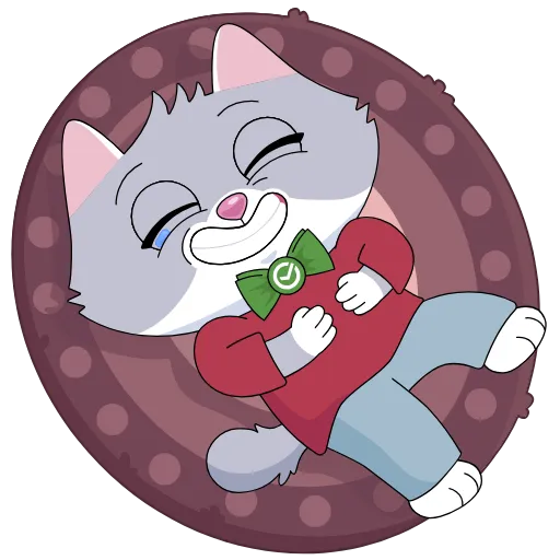 😅 Стикер «СберКот. Больше, чем к» для Telegram