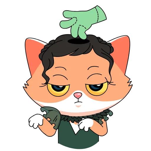 💃 Стикер «СберКот. Больше, чем к» для Telegram