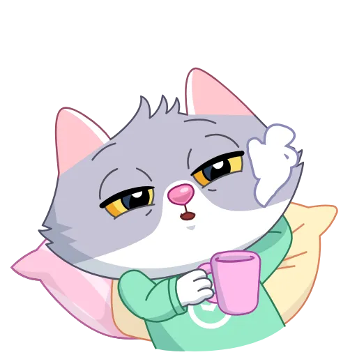 😻 Стикер «СберКот. Больше, чем к» для Telegram