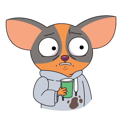 😬 Стикер «СберКот. Больше, чем к» для Telegram