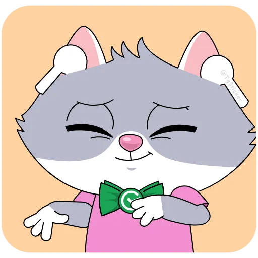 🎧 Стикер «Сберкот» для Telegram