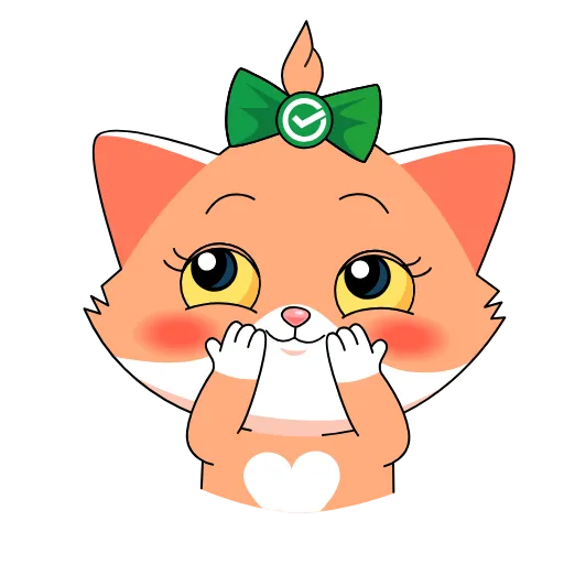 ☺️ Стикер «Сберкот» для Telegram
