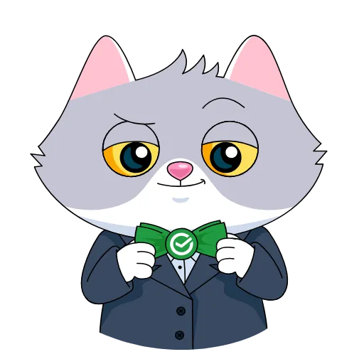 🤵 Стикер «Сберкот» для Telegram