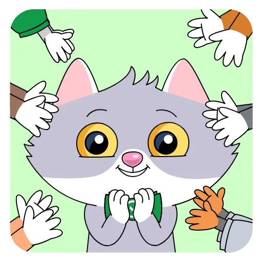 👏 Стикер «Сберкот» для Telegram