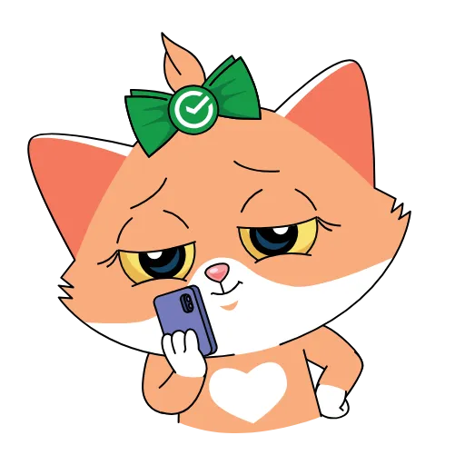 ❤️ Стикер «Сберкот» для Telegram