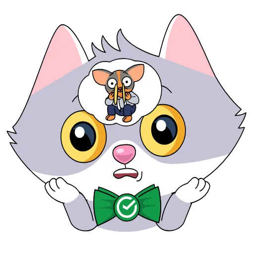 🤪 Стикер «Сберкот» для Telegram
