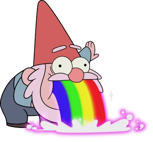 🌈 Стикер «more shrooms» для Telegram