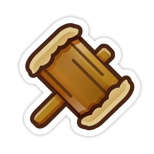 🔨 Стикер «more shrooms» для Telegram