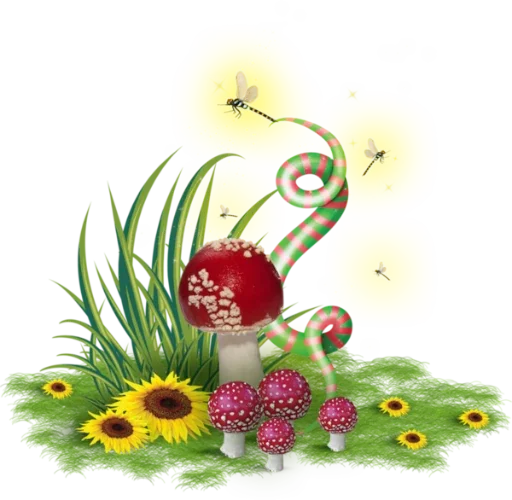 🍄 Стикер «more shrooms» для Telegram