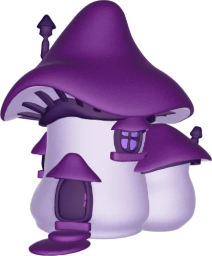 🍄 Стикер «more shrooms» для Telegram