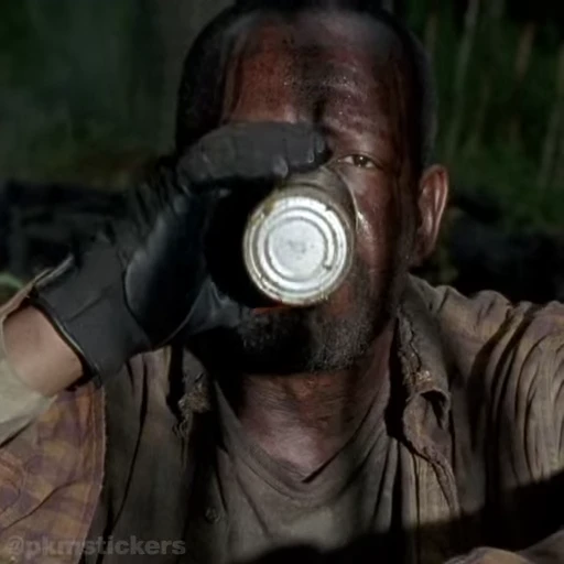🚰 Стикер «Morgan Jones» для Telegram