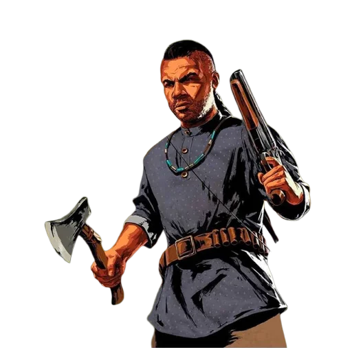 🔫 Стикер «Arthur Morgan RDR2» для Telegram