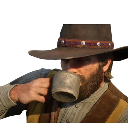😐 Стикер «Arthur Morgan RDR2» для Telegram