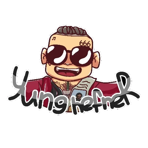 🤤 Стикер «Моргенштерн» для Telegram
