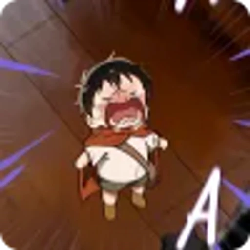 😭 Эмодзи «Mori On the Way to See Mom» для Telegram