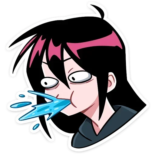 🤢 Стикер «Мори без надписей» для Telegram