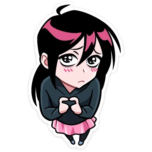 🥺 Стикер «Мори без надписей» для Telegram