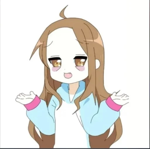 🤷‍♀ Стикер «Мори Гяру» для Telegram