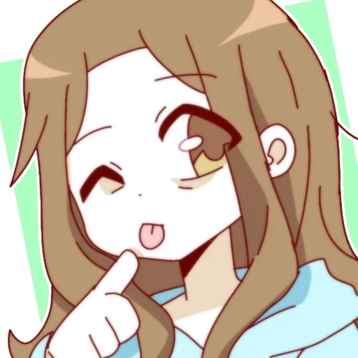 😊 Стикер «Мори Гяру» для Telegram