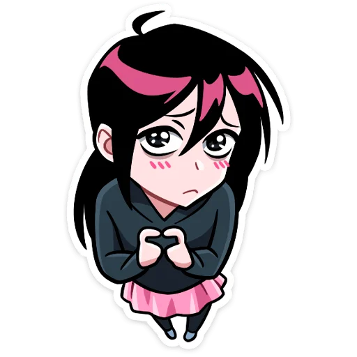 🥺 Стикер «Мори» для Telegram