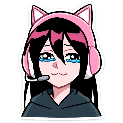 😻 Стикер «Мори» для Telegram