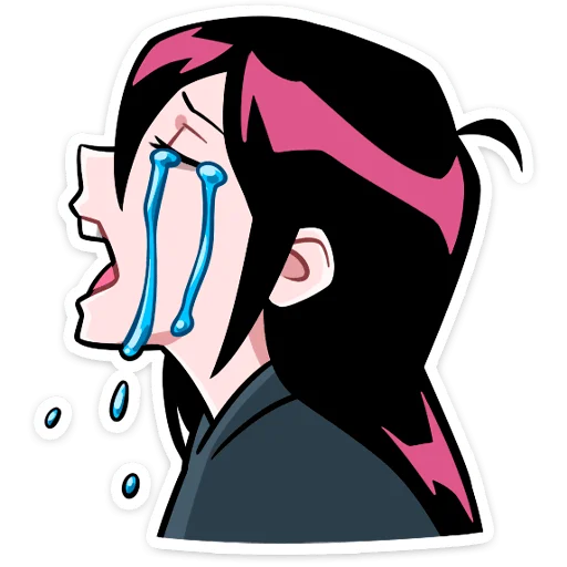 😭 Стикер «Мори» для Telegram