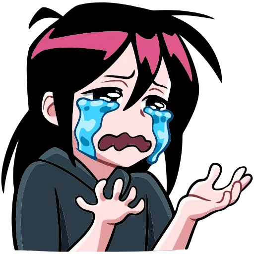 😭 Эмодзи «Мори» для Telegram