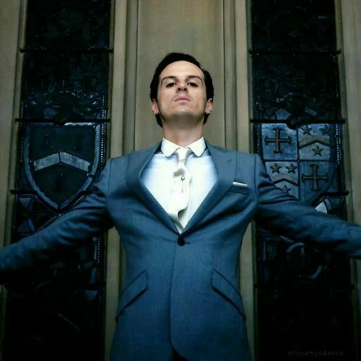 ♟ Стикер «Moriarty as Moriarty» для Telegram