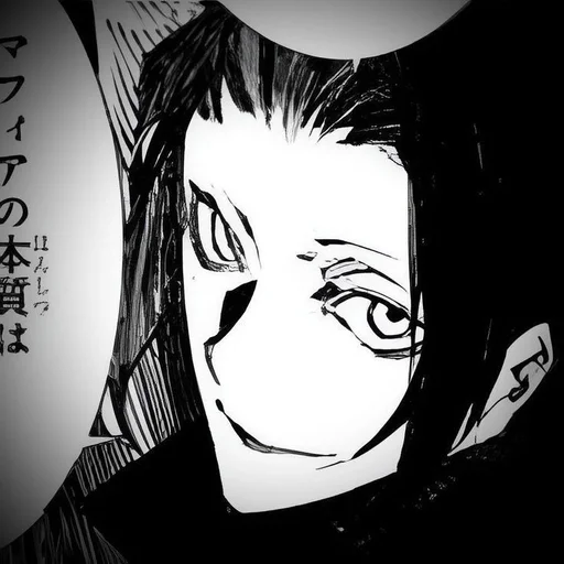 😈 Стикер «Ogai Mori» для Telegram