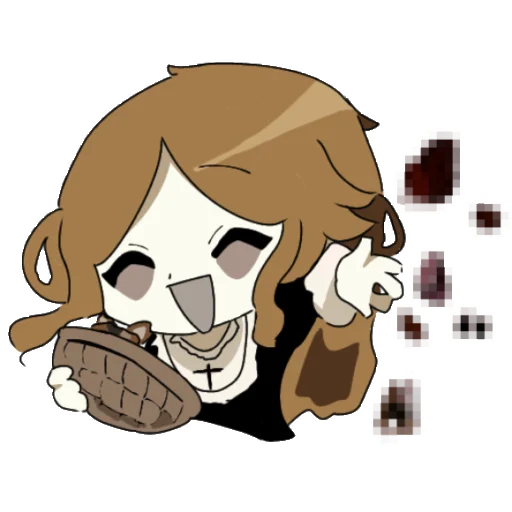 😌 Стикер «Mori Gyaru» для Telegram