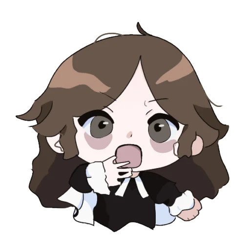 😨 Стикер «Mori Gyaru» для Telegram