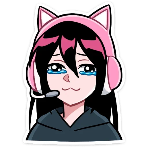 😢 Стикер «мори без кринж надписей» для Telegram