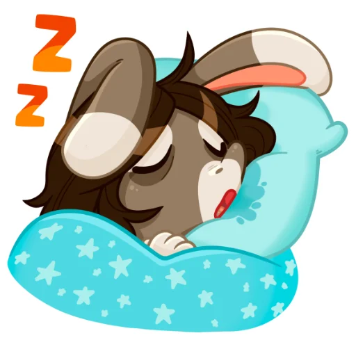 😴 Стикер «Морковка» для Telegram
