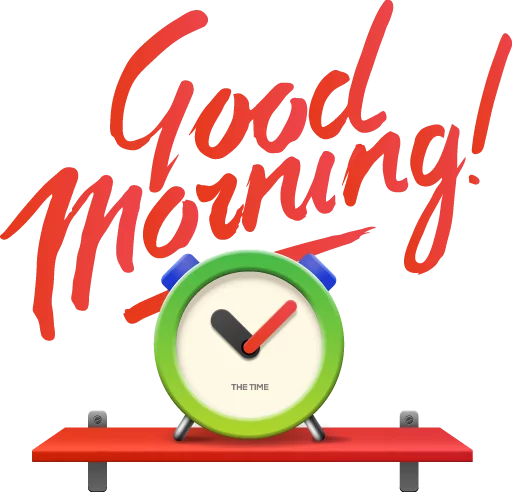 ☀ Стикер «morning_pack» для Telegram