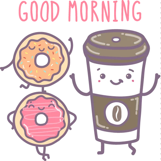 ☀ Стикер «morning_pack» для Telegram