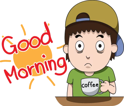 ☀ Стикер «morning_pack» для Telegram