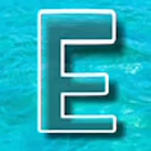 🌊 Эмодзи «Морские буквы» для Telegram