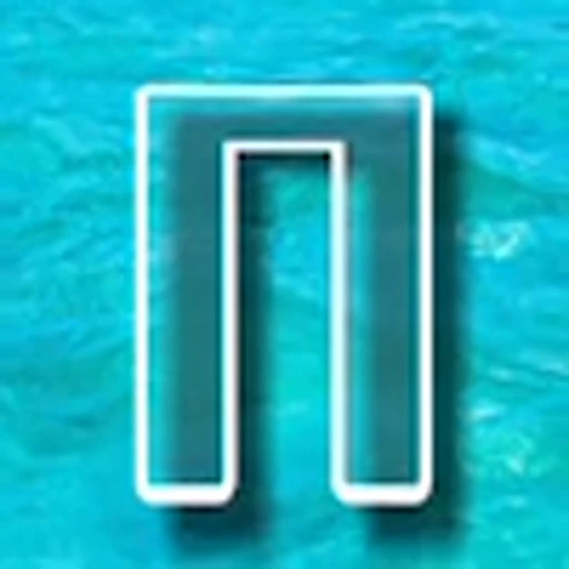 🌊 Эмодзи «Морские буквы» для Telegram