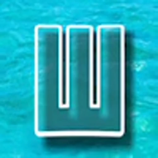 🌊 Эмодзи «Морские буквы» для Telegram